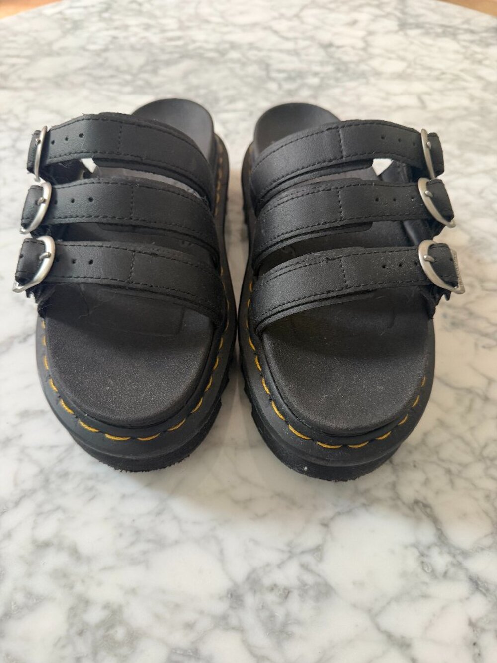 Dr. Martins Blaire Hydro Leather Slide